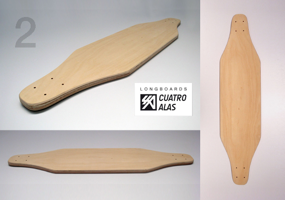 Tabla longboard Cuatro Alas